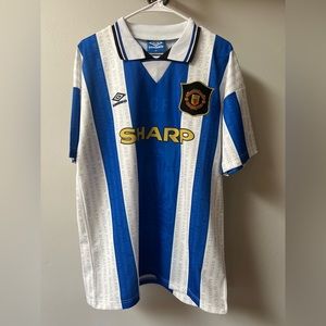 David Beckham Manchester United 1994 - 1996 3rd Kit